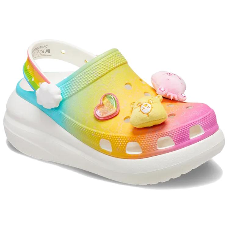 Care Bears X Crocs  Crush Clog Rainbow Women Sneakers Multi-Color White 210103-100