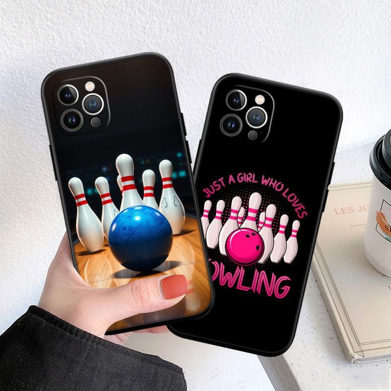 FM10 Bowling Soft Shell Phone Case for OPPO A40 A60 A80 A15 A16 A16K A12 A17 A17K A54 A54S A53 A53S A55 A56 A57 A98 F23