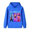Children's Anime Costume Kpop Devil Hunter Casual Fashion Autumn and Winter Girls' Sportswear Hooded Sweatshirt