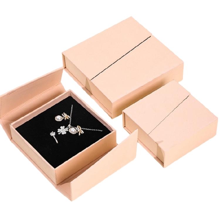 Travel Friendly Jewelry Organiser with Double Flip Lid Magnetic Closure Earring Necklace Rings Storage Case