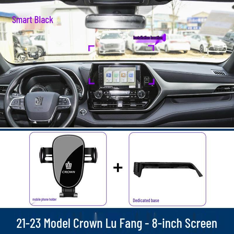 Support de téléphone pour voiture Crown Lu Fang Modèle 21-24 Support d'écran