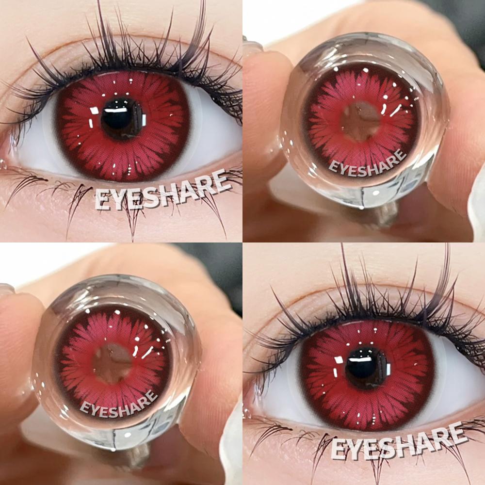 

Eyeshare 2 шт. НОВЫЕ цветные контактные линзы Цветные контактные линзы для глаз 1 пара Косплей Красота Цветные линзы Глаза Аниме Аксессуары
