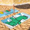 Cartoon J-Joguman Studio Cute Towel Quick Drying Beach Towels Are Suitable For Swimming Pools Camping Yoga And The Gym