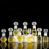 1 stk Spirit Alkohol Brennevin Vinflaske Gjennomsiktig glassflaske Mini Whisky Karaffel