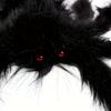 1Pcs Giant Spider and Web Spider Halloween Decoration Set, Outdoor Scary Props, Suitable for Parties, Terrifying Fake Spider - Hanging De