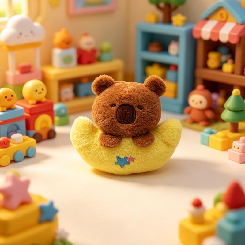 Eight-Inch Claw Machine Plush Toy Doll - Perfect for Wedding Toss Gifts 20-25 cm