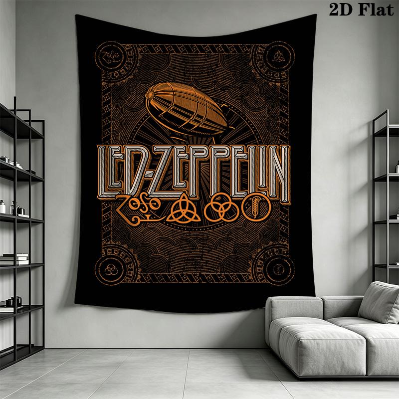 Vintage Zeppelin Pattern Home Decor Tapestry, Wall Hanging, Decorative RV Wall Cloth.MGT0918221
