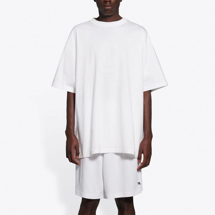 Balenciaga T Shirt Men's Regular Fit White 651795TKV769140