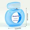 1 Rolo 50m Fio Dental Higiene Bucal Limpeza dos Dentes Fio Dental Encerado Sabor Menta Carretel Fio Dental Palito Limpador de Dentes