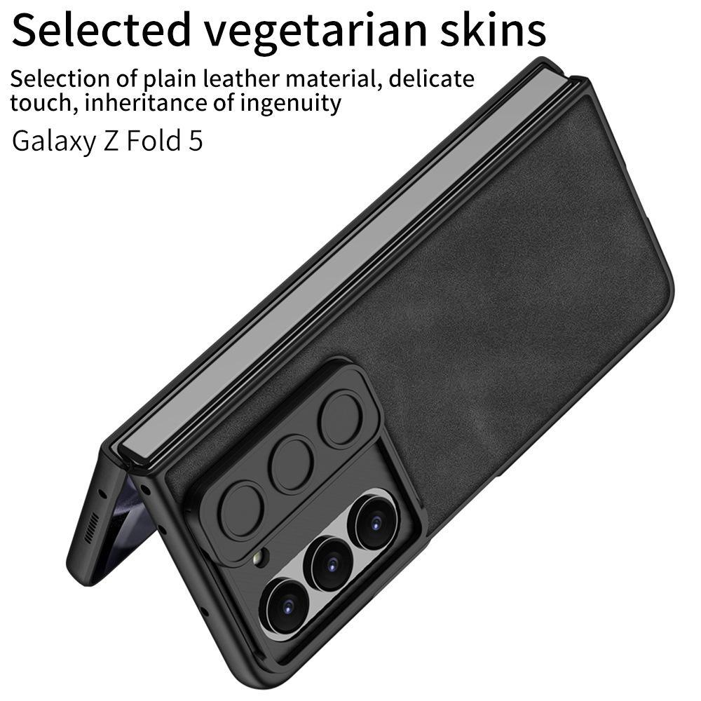 Objektiv Posuvné Posuvné okénko Skládací pouzdro na telefon Vhodné pro Samsung Galaxy Z Fold 5 PC Hard Case Ochranný kryt proti pádu