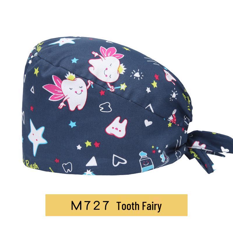 Operationsmössa för män och kvinnor – Ren bomull, Idealisk för tandsköterskor och läkare på operationssalar