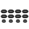 12Pcs Motorcycle Grommets Body Side Cover Fairing Goldwing Bolt Rubber for Honda CT125 CB750 CG125 CB125 CB500 CB550 CL100 XL