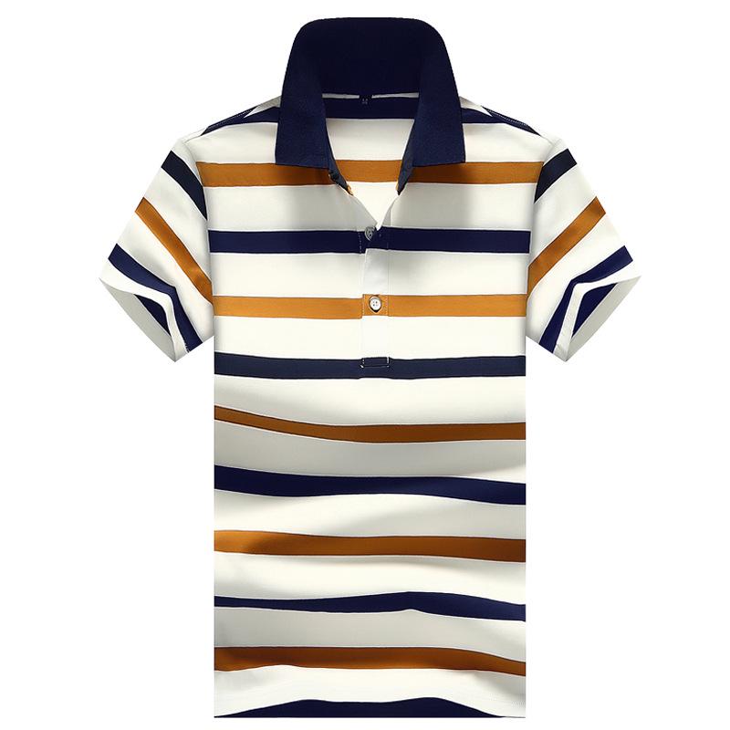 Men 'S Short -Sleeved T -Shirt Lapel Polo Shirt Men 'S Half -Sleeved Shirt