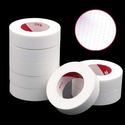 2/3 Rollen japanisches Isolierband für Wimpernverlängerung, fusselfrei, unter den Augenpads, atmungsaktives Vliesband, Papier-Wimpernflicken