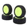 RC Off Road Front and Rear Tire Upgrade Parts Rubber Wear Resistant Wheel Tire for WLTOYS 124018