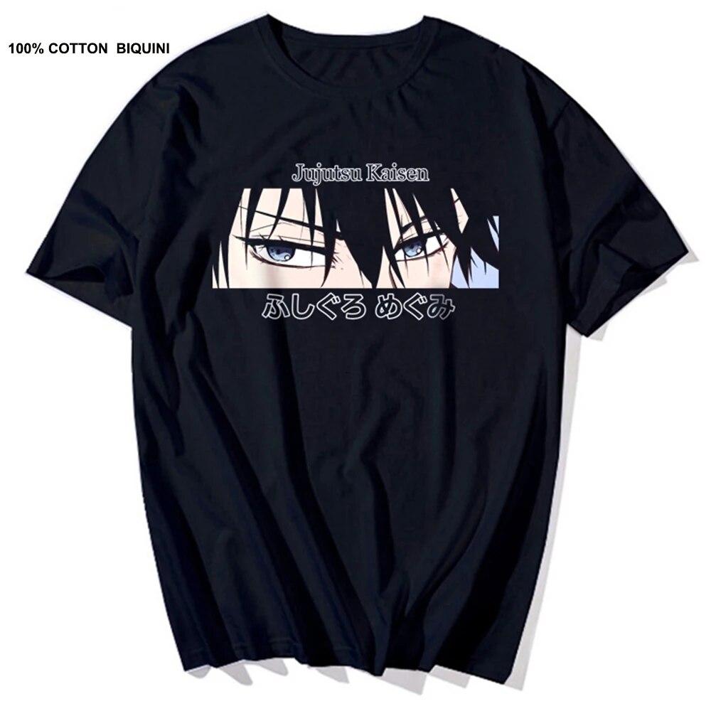Japońskie anime Jujutsu Kaisen t-shirty unisex Itadori Yuji drukuj koszulki w stylu Harajuku Sukuna fajne unisex 100% bawełniana koszulka z krótkim rękawem