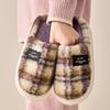 Winter Women Home Slippers Plush Warm Thick Bottom Slides Breathable Soft Non-slip Slippers Indoor Outdoor Men Casual Slippers
