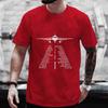 Airplane Travel Women Men T Shirt Summer Tops Women Men's Tops Funny Pilot Tee Aviation Alphabet Shirt Mens T Shirt Male Clothes