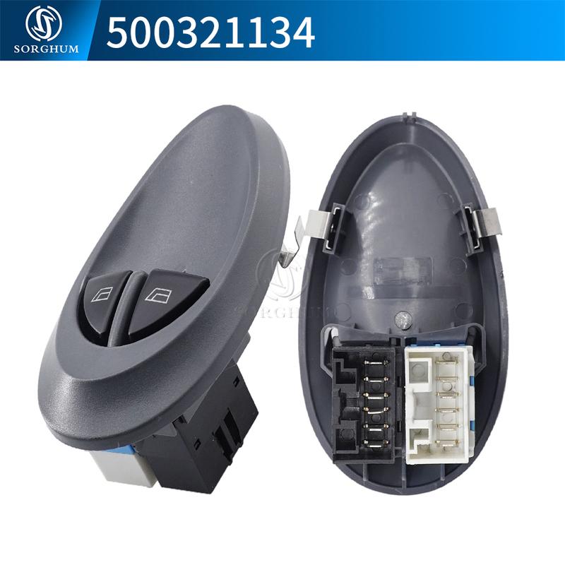 SORGHUM 500321137 93952636 939526345 Truck Mirror Window Lifter Control Switch Regulator Button For Iveco Daily MKII 1999 2006