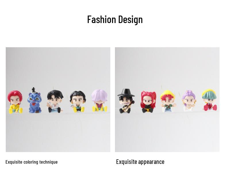 KPOP Demon Hunter Girl Group Figure Pendant Keychain - Trendy Children's Toy Gift Blind Box