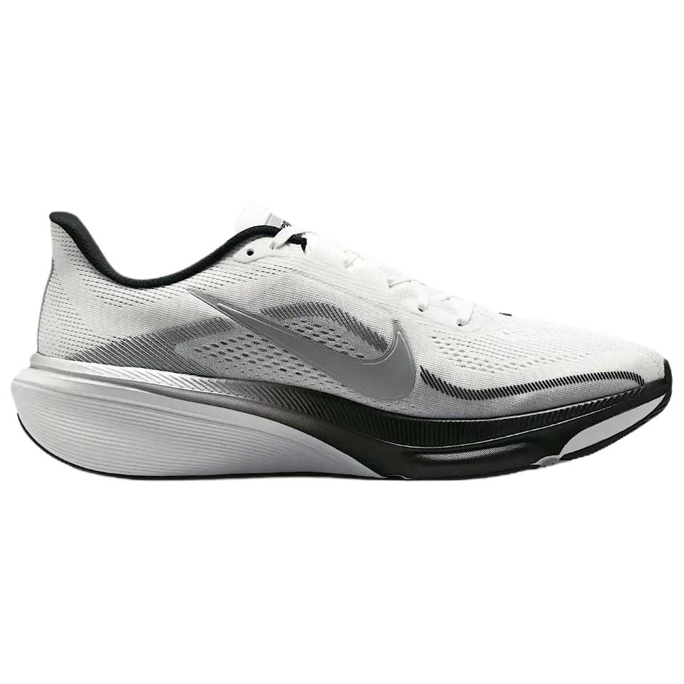 Nike Pegasus 42 Summit White Photon Dust Heren Sneakers Zwart Metallic-Zilver II7210-100