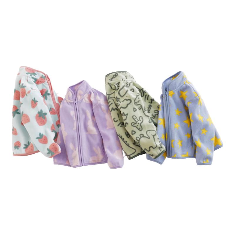 MARC&JANIE Unisex Kids  Anti-Static Fleece Jacket 100
