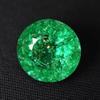 Amazing Green Emerald 9.16 Ct Natural Round Shape CERTIFIED Loose Gemstone S-1972