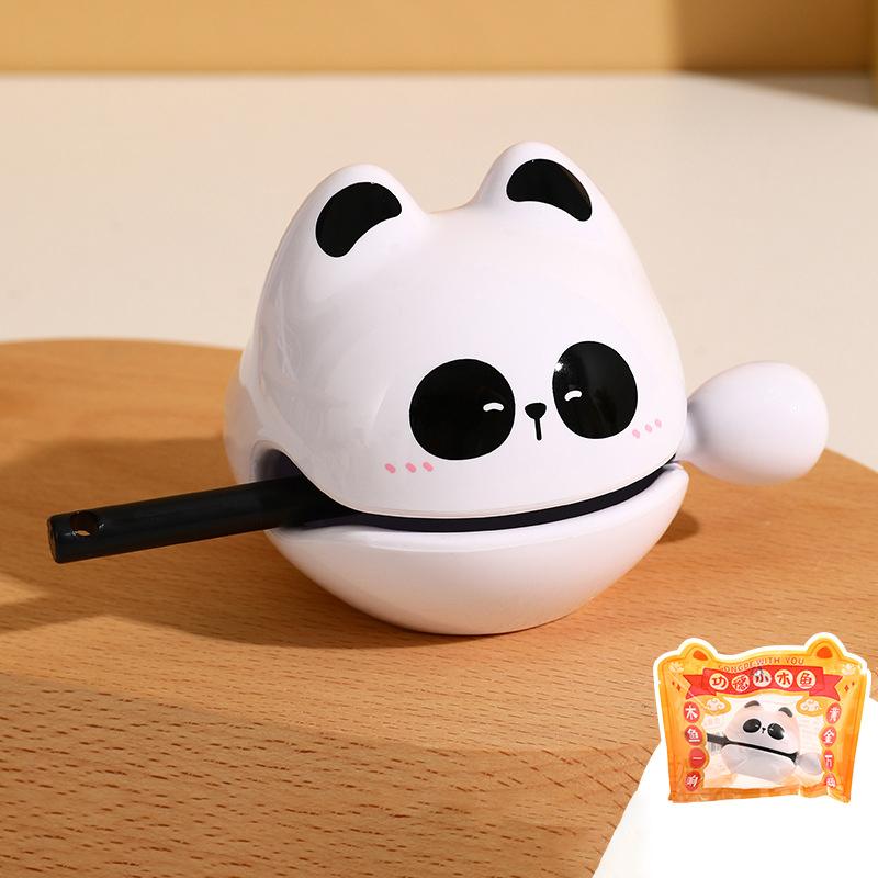 Creative Animal Shape Small Wooden Fish Keychain Funny Cartoon Wooden Fish Percussion Keychain Backpack Decoration Gifts