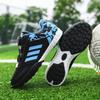 Personality Stylish and Comfortable Boys Girls Training Game Sneakers Indoor Outdoor Lawn Youth Student Soccer Shoes 29-39#