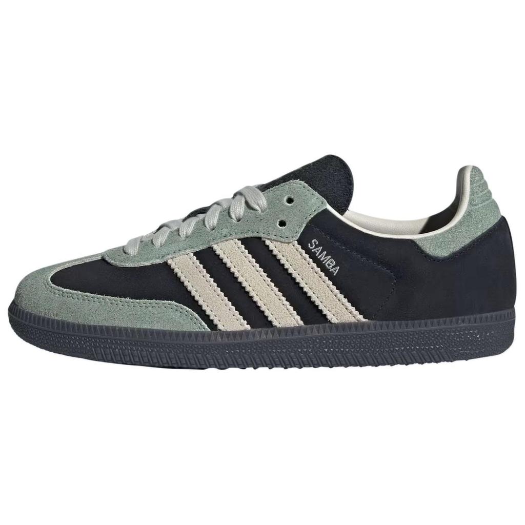 Adidas  Samba OG Black Silver Green Women Sneakers Core-Black Alumina JI2680