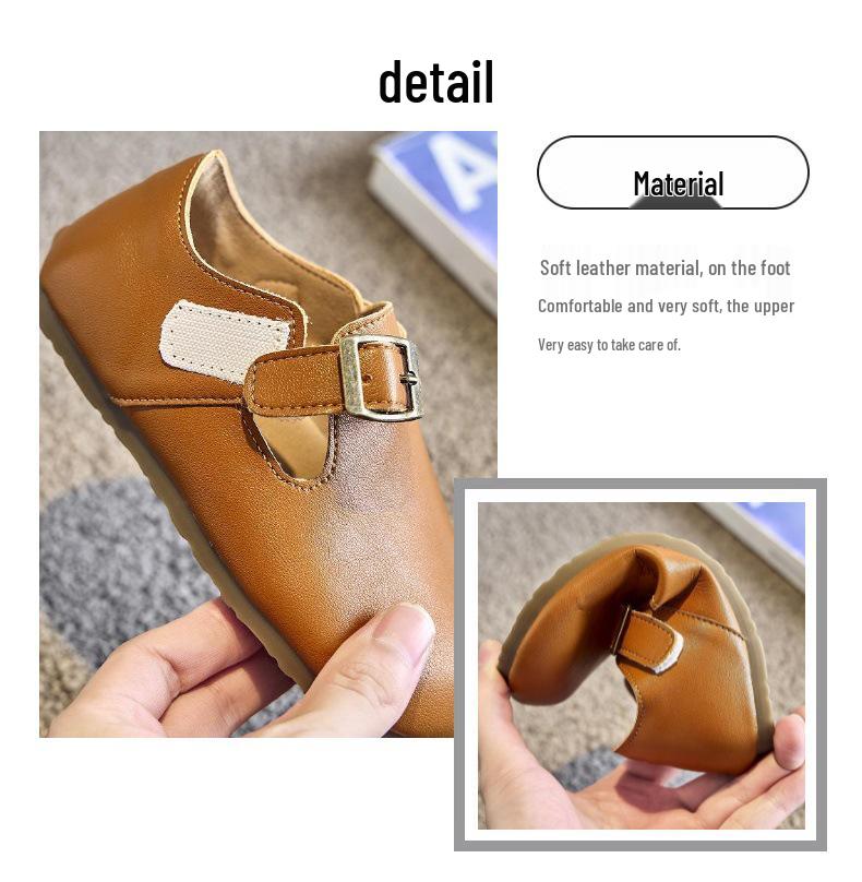 Retro Britischer Stil Samt Warme Weiche Sohle Schuhe für Kinder 3-9 Jahre - Unisex Kleinkind Fußbekleidung 2025