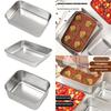 Leakproof Stainless Steel Food Containers Reusable Thickened Metal Lunch Box Stackable Lockable Clips Preservation Box