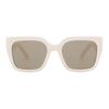 Dior Gold Hollow Logo Square Sunglasses Unisex sunglasses Cream 30MONTAIGNE-S8U/95M0-54