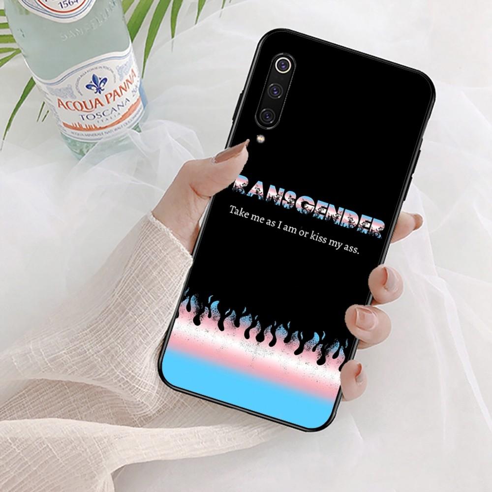 T-Transgender Love Phone Case For Xiaomi Mi 5X 8 9 10 11 12 Lite Pro 10T PocoX3pro PocoM3 Note 10 Pro Lite