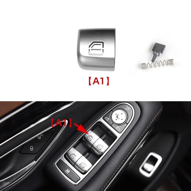 Innenraum Auto Fensterheber Schalter Knopf Abdeckung Kappe Ersatz Für Mercedes Benz E-Klasse W213 E200 E260 E300 E400 AMG