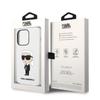 Karl Lagerfeld KLHCP14LSNIKBCH iPhone 14 Pro 6.1" hardcase biały/white Silicone Ikonik
