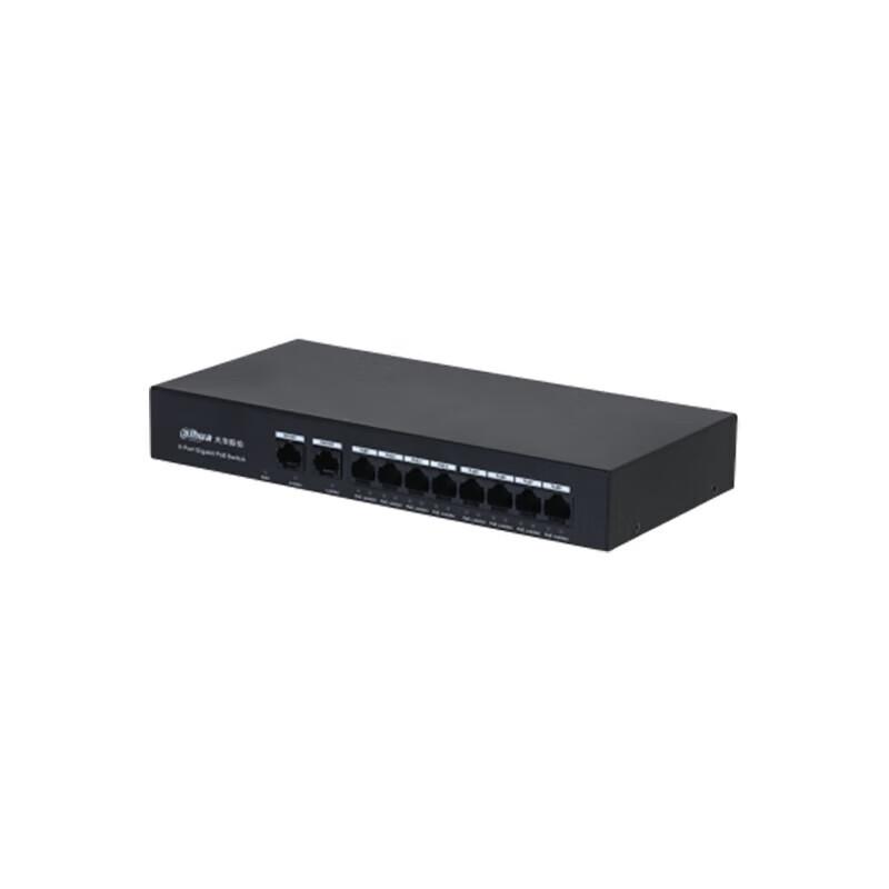 

Dahua 8-Port Gigabit Unmanaged PoE Network Switch CN plug (adapter included)