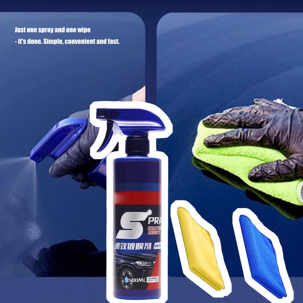 2PCs Car Surfaces Renewal Sprays Auto Coating Formula Automotive Paint Restorer Liquid Vehicle Surfaces Coating Liquid