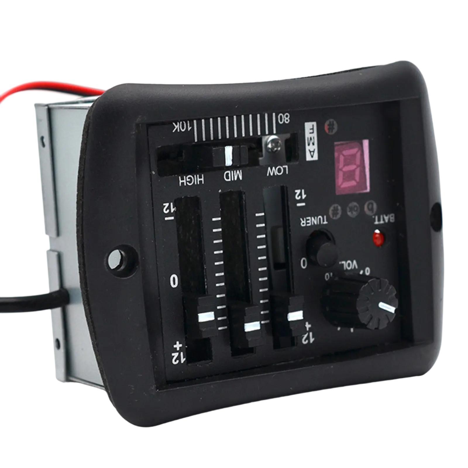 Preamps Equalizer for Folk Guitar Guitar Preamp Guitar Accessories Professional Luthier DIY Parts Guitar Equalizer Pickup чёрный