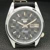 AUTOMATIC VINTAGE SEIKO 5 REFURBISHED JAPAN MENS BLACK DIAL WATCH A440418-9 Sk-a440418-1
