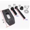 M8/M10 Milling Engraving Machine Parts Pressure Plate Clamp Fixture Plate for T-slot Working Table brand new