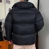 PUMA Solid Zip-Up Hooded Down Jacket Men Outerwear Black 678334-01