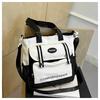 Canvas bag women's summer large-capacity bag tote bag tooling outdoor messenger bag