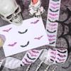 500Pcs/Roll Laser Black Bat Waterproof Glitter Self-Adhesive Decals Halloween Bat Stickers For Party Scrap Diy Accessories