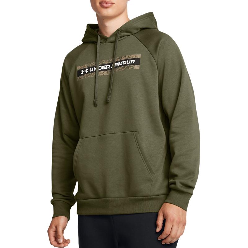 Under Armour Rival Sweatshirt Men s Green 1386595-390 2XL