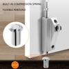 Rotating Door Latches Lock Heavy Type Corrosions Resistant Alloys Secure Locking Easy Installation Indoor Outdoor Use