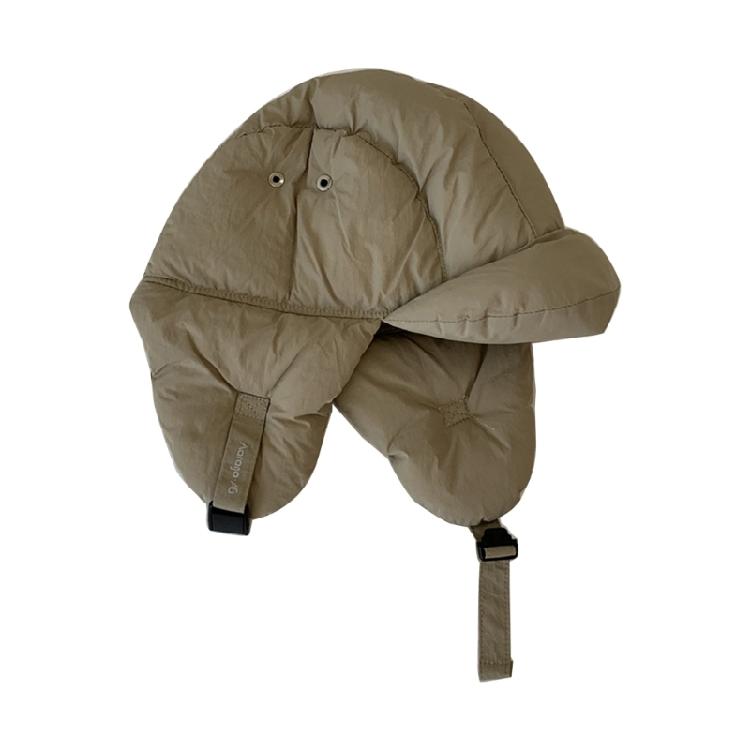 

Warm Hood Hat Thicken Trapper Hat Hat Cold Weather Insulated Outdoor for Skiing хакі