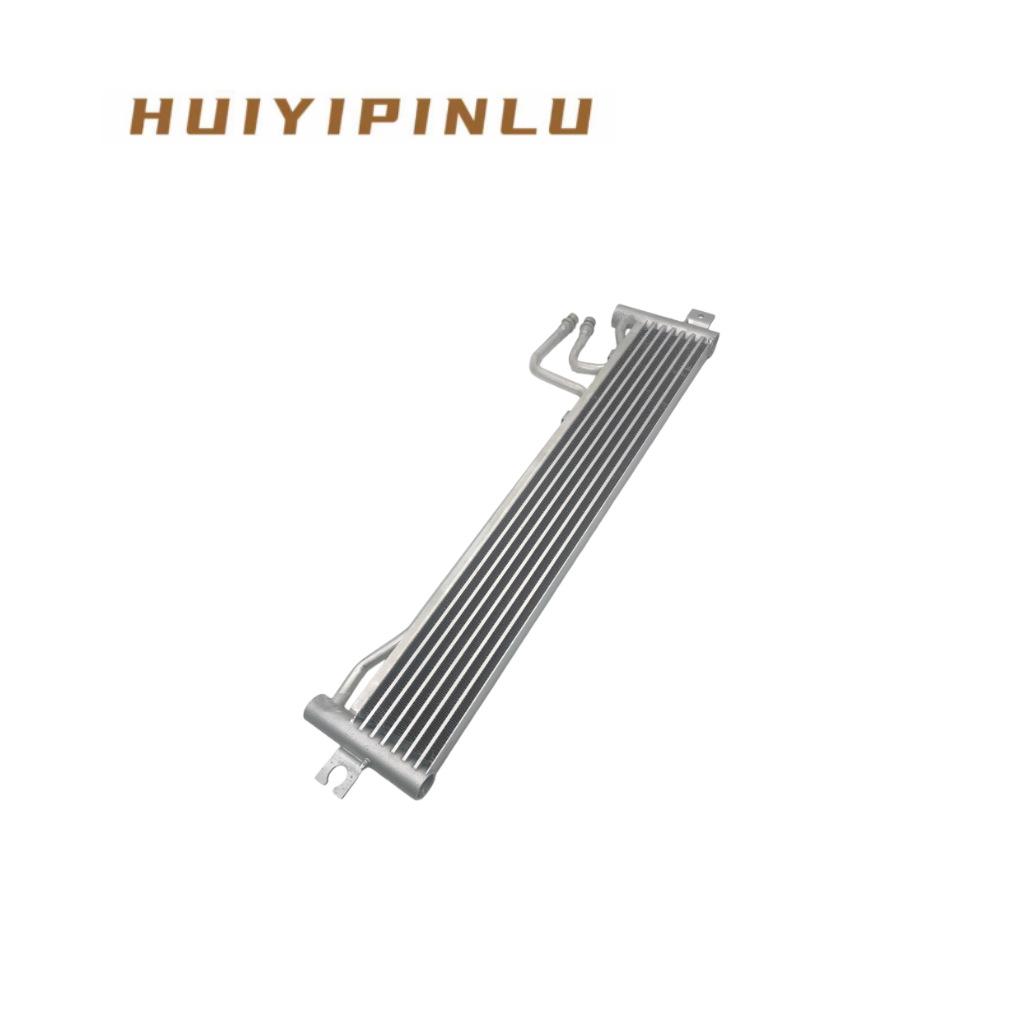 Compatible Transmission and Oil Cooler for Jeep Cherokee Commander, Part Numbers 68165900AB and 53345763.