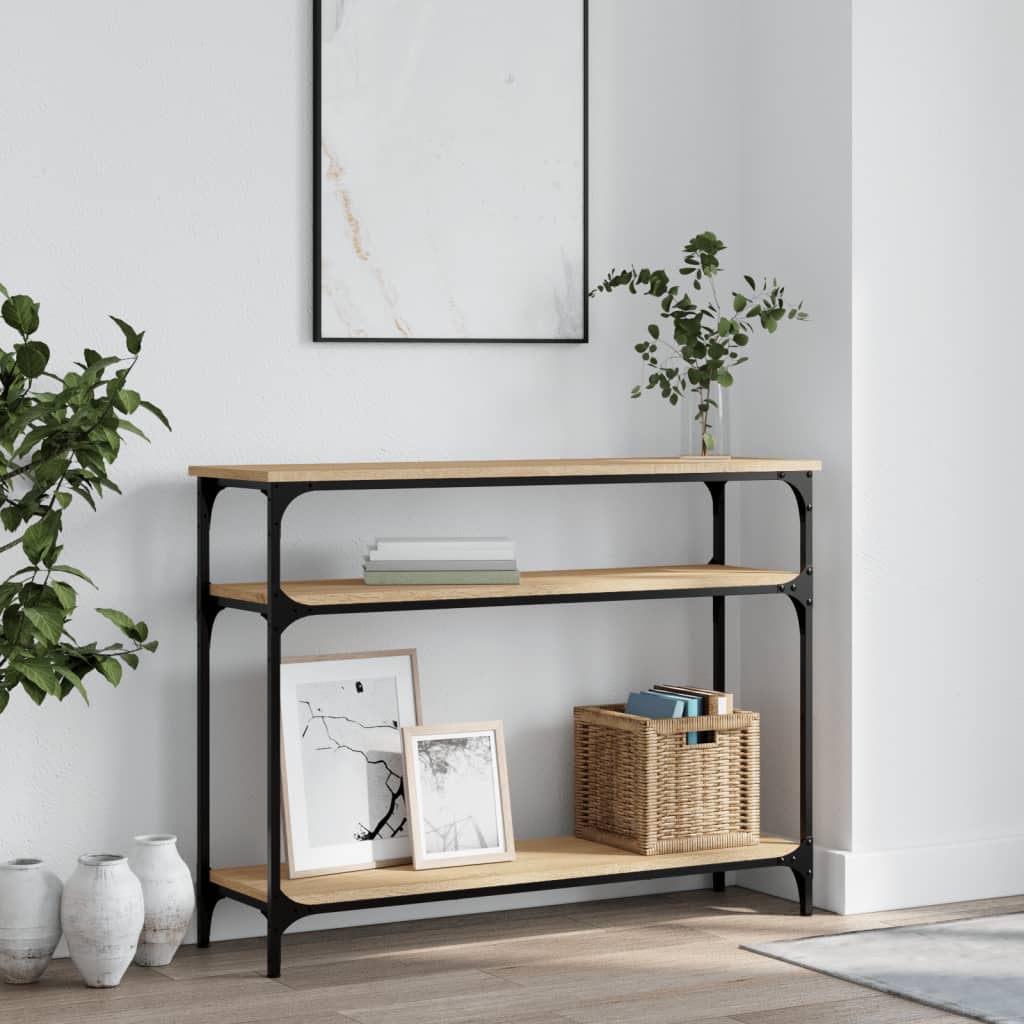 Vidaxl Konsolentisch, Sonoma-Eiche, 100X29X75 Cm