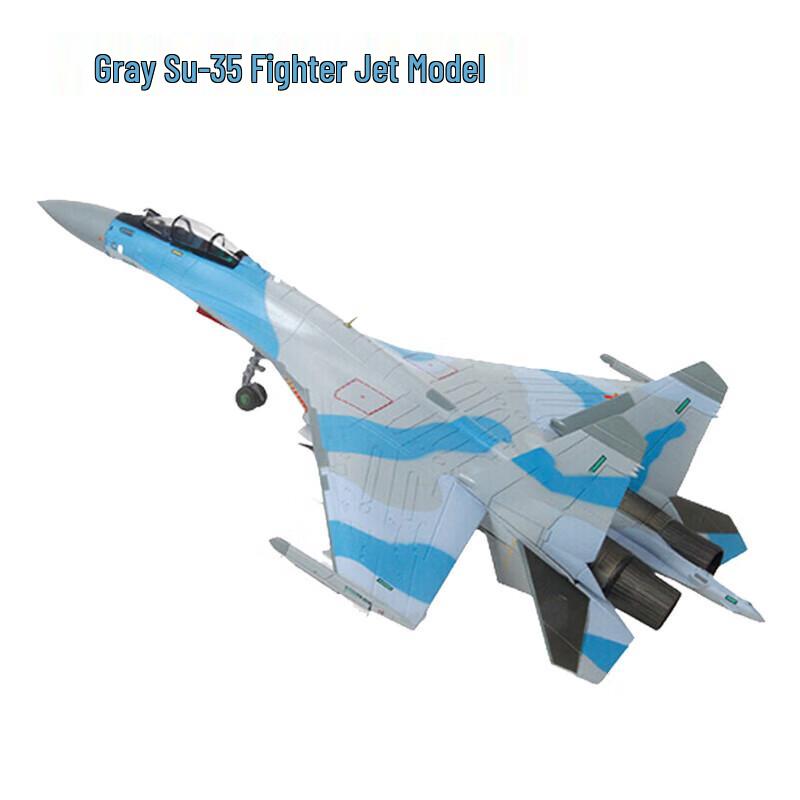 1:48 Su-35 Fighter Jet Model